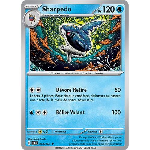 Sharpedo - 043/162 - Forces Temporelles