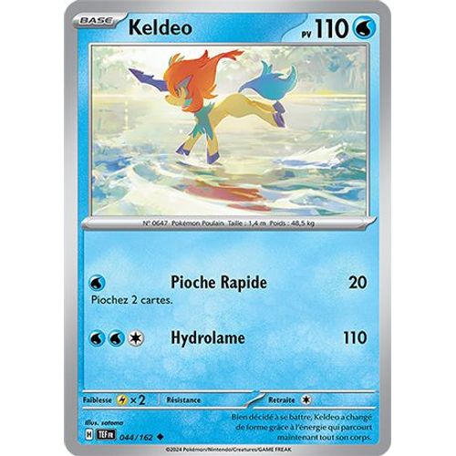 Keldeo - 044/162 - Forces Temporelles