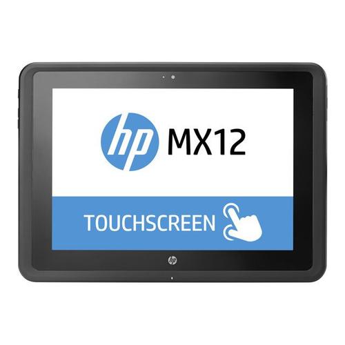 HP MX12 Retail Solution - Tablette - Pentium 4410Y / 1.5 GHz - Windows 10 IOT 64 bits - 4 Go RAM - 128 Go SSD HP Value - 12" écran tactile 1920 x 1280 - HD Graphics 615 - Wi-Fi, NFC, Bluetooth