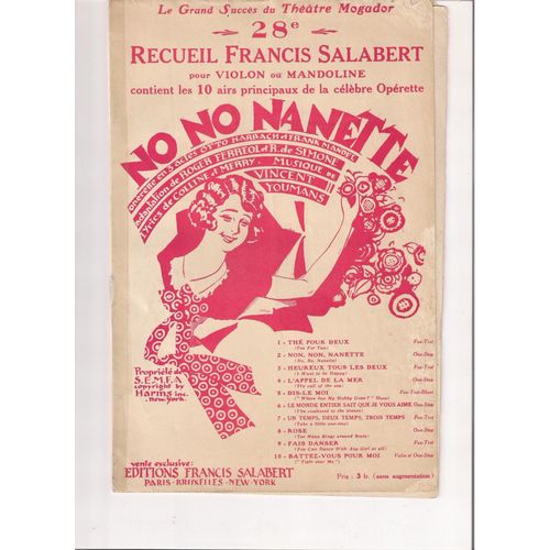 Recueil No No Nanette N° 28