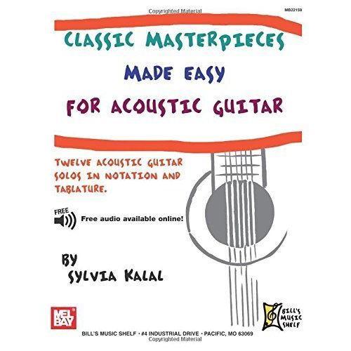 Classic Masterpieces Made Easy For Acoustic Guitar / Recueil