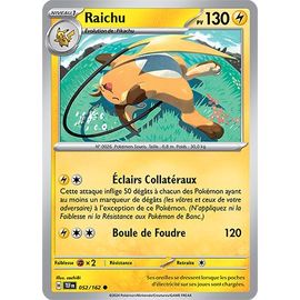 Raichu - 052/162 - Forces Temporelles