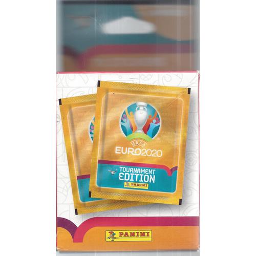 Panini - Euro 2020 - 14 Pochettes - 70 Stickers