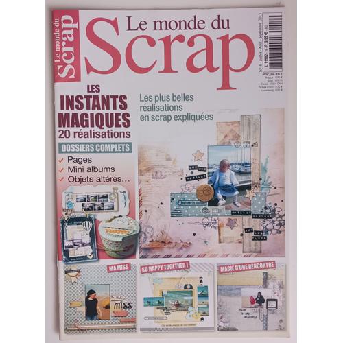 Revue Le Monde Du Scrap Trimestriel N°16