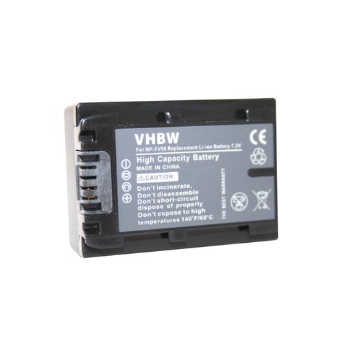 vhbw Li-Ion batterie 600mAh (7.2V) pour appareil photo Sony PXW-X70 comme NP-FV30, NP-FV40.