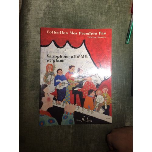 Collection Mes Premiers Pas Saxophone Et Piano Partition Recueil Lemoine Masson