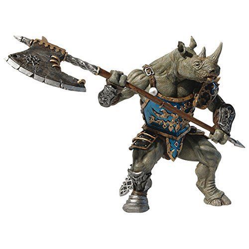 Figurine Homme Rhinocéros Papo 38946