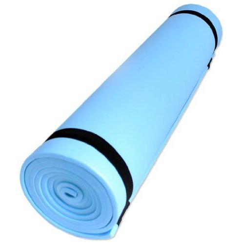 Tapis de sol eva milestone camping bleu, 180 cm