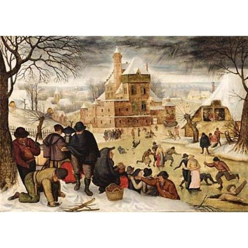 Puzzle 1000 Pièces Brueghel Pieter Le Jeune - Hiver
