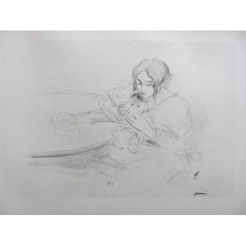 Jean-Louis Forain: Ensemble De 3 Gravures, Grandes Reproductions...