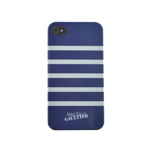 Coque Case Iphone 4 4s Jean Paul Gaultier Mariniere Bleu Silicone Rigide (Tpu)