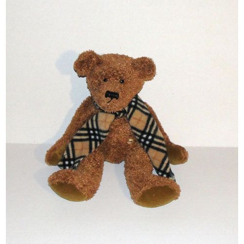 Ours Marron Sunkid Peluche Doudou Ours Brun Echarpe 32 Cm