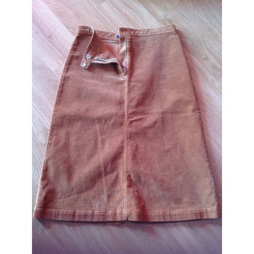 Jupe Creeks Coton 38 Marron