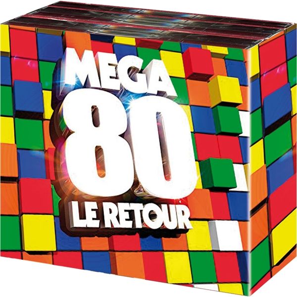 Mega 80 : Toute la magie des années 80 dans un coffret 5 CD !