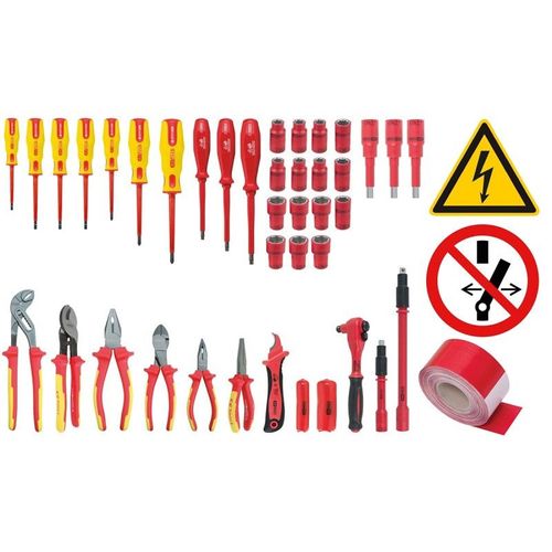 Coffret d'outils isolés pour véhicules hybrides et électriques