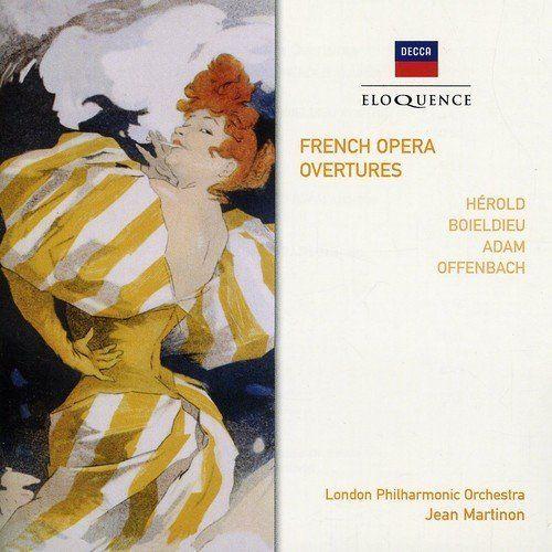 French Opera Overtures (Martinon, Lpo)