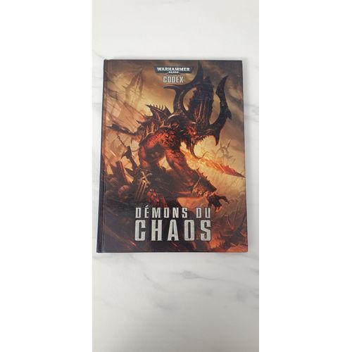 Codex Warhammer V9 Démon Du Chaos. Warhammer 40k