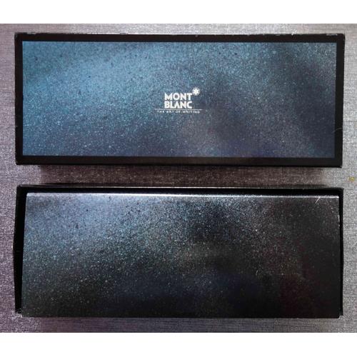 Stylo A Bille Noir Et Dore - Mont Blanc - Collection Meisterstuck – Article De Prestige En Resine Polie – Fabrication Allemande - En Excellent Etat