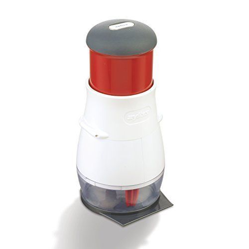 Zyliss ZE910009 Zick-Zick Hachoir à Légume Blanc/Rouge 10,1 x 18,4 x 30,1 cm