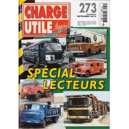 Charge Utile N° 273 : Spécial Lecteurs...