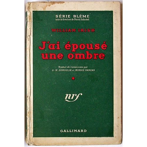 J'ai Épousé Une Ombre (Collection 'série Blême' N°1)