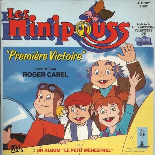 Les Minipouss D'après Les Émissions Télévisées De Tf1 : "Pemière Victoire" (Livre Disque Illustrations De Nadine Forster Et Maurice Tapiero)