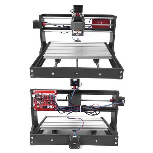 Graveur Laser CNC 3018 Pro 500mW, contrôle GRBL, Machine à découper 3 axes pour bois, acrylique et plastique, EU 110-240V