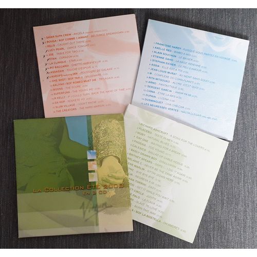 Virgin La Collection Ete 2000 En 3 Cd Variete Francaise Rap Groove Techno Internationale Avec Placebo Moby Phoenix Thalia Britney Spears Kelis Kheops Feat. Iam Assassin Eicher Murat Arno M Daho Dupain