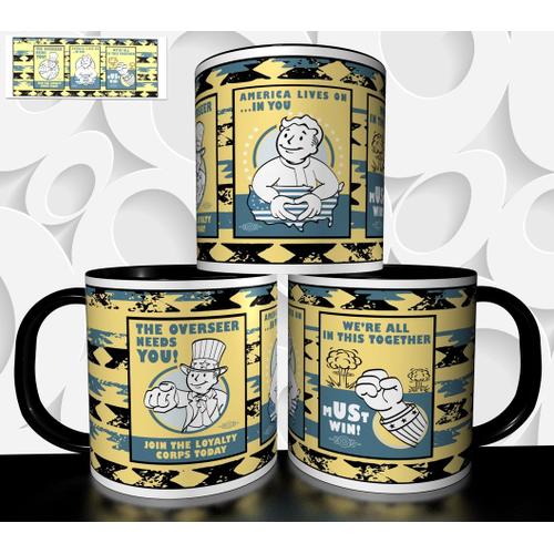 Mug Tasse À Café - Jeu Video Serie Fallout Vault Tec 2308