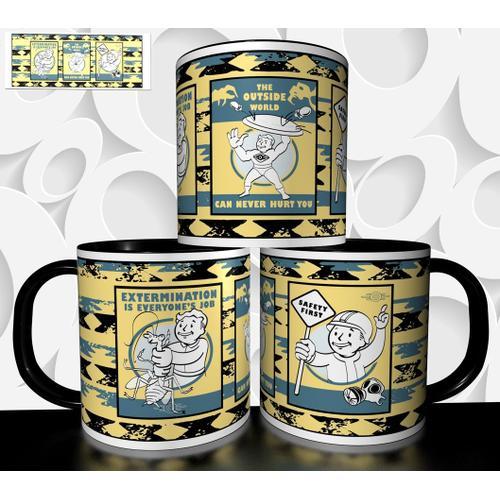 Mug Tasse À Café - Jeu Video Serie Fallout Vault Tec 2307