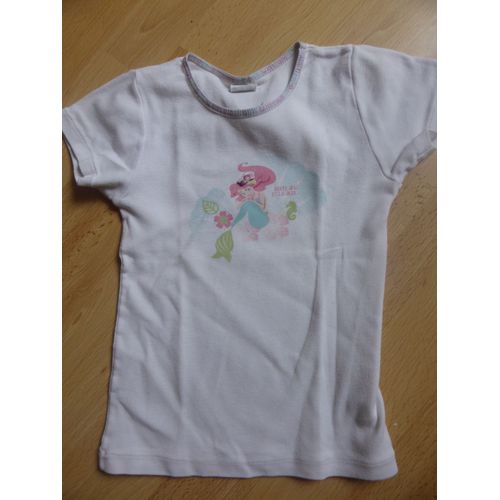 Chemise Disney Coton 5 Ans Blanc