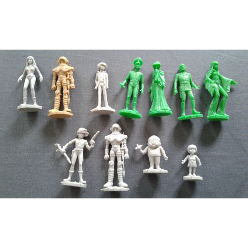 Lot De 11 Figurines Albator (Atlantic)