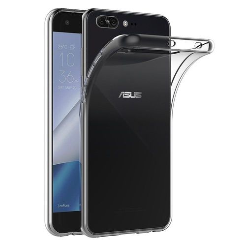 Housse Asus Zenfone 4 Pro Zs551kl Etui Housse Coque De Protection Ultra Fine Silicone Tpu Gel [Jelly - Transparent] - Advansia