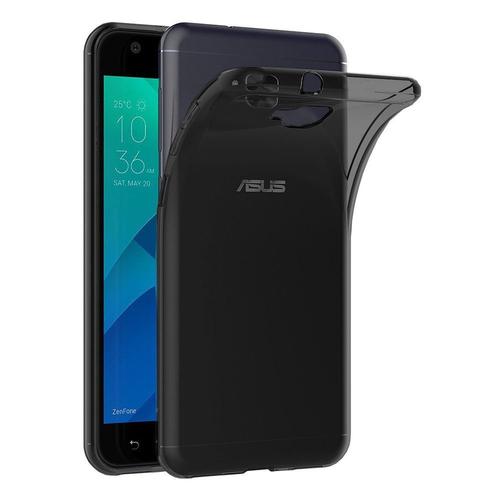 Housse Asus Zenfone 4 Selfie Zd553kl Etui Housse Coque De Protection Ultra Fine Silicone Tpu Gel [Jelly - Noir] - Advansia