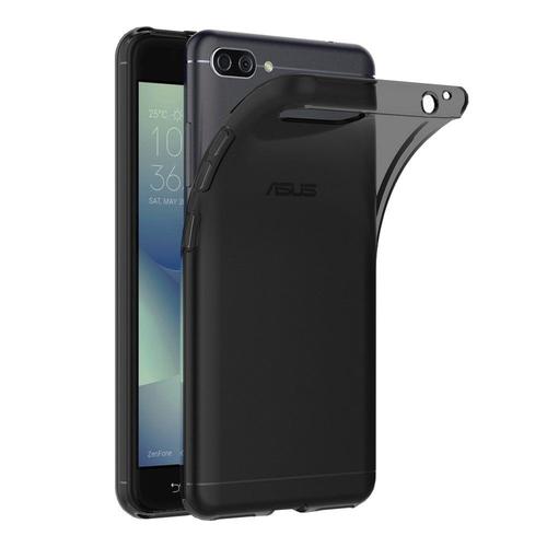 Housse Asus Zenfone 4 Max Zc554kl ¿ Pro ¿ Plus Etui Housse Coque De Protection Ultra Fine Silicone Tpu Gel [Jelly - Noir] - Advansia
