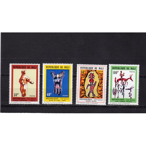 Timbres-Poste Du Mali (Archéologie)