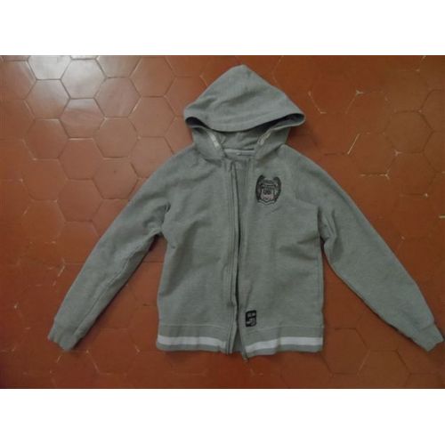 Veste À Capuche Jersey Gris Name It