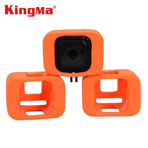 CNYO® KingMa Go pro Accessories Orange Soft Silicone Floaty Backdoor Protect Box Floating Frame Case For Gopro Hero Session 4