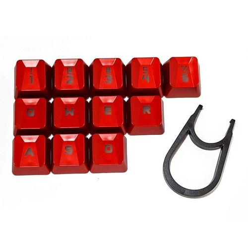 Capuchons de touches de clavier m¿¿canique pour logitech, pour mod¿¿les G413, G910, G810, G310, G613, K840, romer-g, 12 pi¿¿ces, 101A