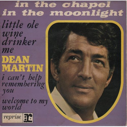 Disque 45 Tours Dean Martin Film "In The Chapel In The Moonlight