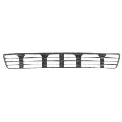 Grille Centrale Avant Pour Audi A4 I Phase 1 1994-1999, Noire, Neuve