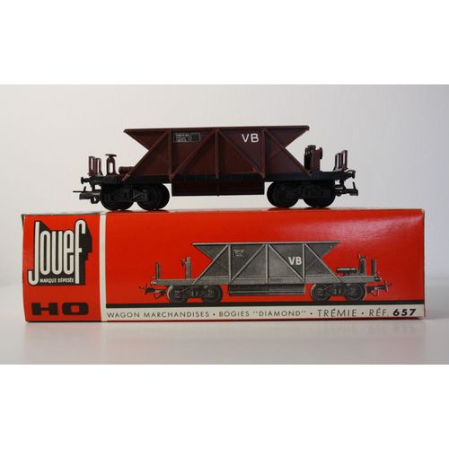 Wagon Marchandises Jouef Ho Tremie Référence 657-Jouef