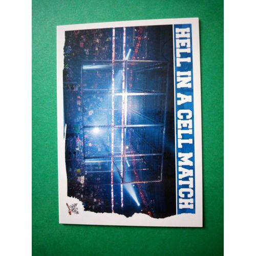 Hell In A Cell Match - Match Type Card - Carte Slam Attax Mayhem - Tcg - Carte Topps