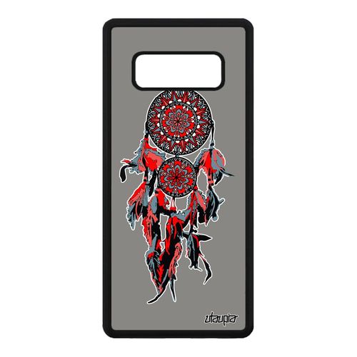 Coque Attrape Reve Samsung Note 8 Silicone Rouge Smartphone Tattoo Esprit Samsung Galaxy Note 8