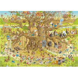 Puzzle 1000 pièces Marino Degano - Monkey Habitat
