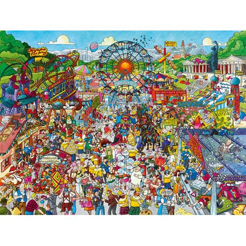 Puzzle 1500 Pièces Christoph Schöne - Oktoberfest