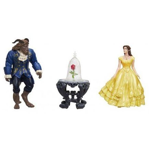 Coffret La Belle Et La Bête : Scène De La Rose Enchantée - Mini-Poupées Figurines Disney
