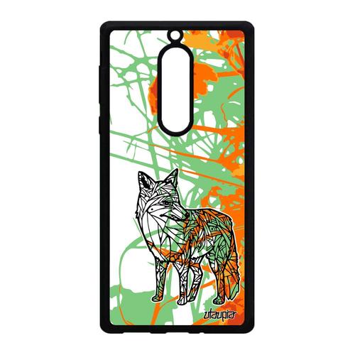 Coque Renard Pour Nokia 5 Silicone Fille Nature Housse Malin Caoutchouc Animaux