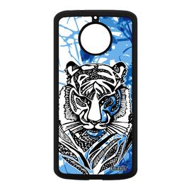 Coque Moto E4 Plus Silicone Tigre Animal Syberie Etui Artiste Cover 4g Motorola Moto E4 Plus