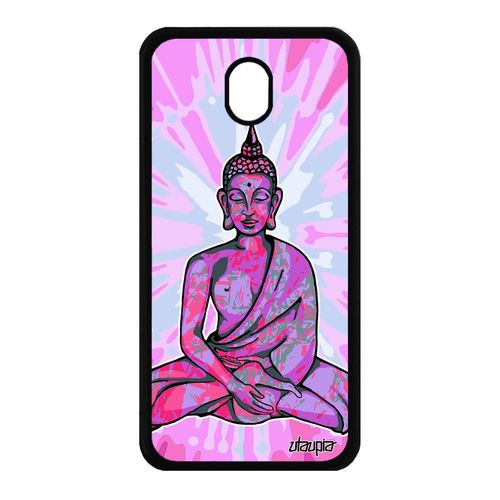 Coque Samsung J7 2017 Pro Silicone Bouddha Image Rose Cover De Protection Samsung Galaxy J7 2017 Galaxy J7 Pro 2017